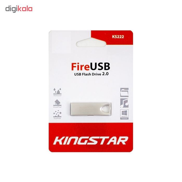 فلش مموری USB2.0 کینگ استار مدل KS222 Fire ظرفیت 32GB - 6