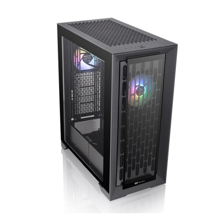 کیس گیمینگ ترمالتیک مدل CTE T500 TG ARGB Black - 5