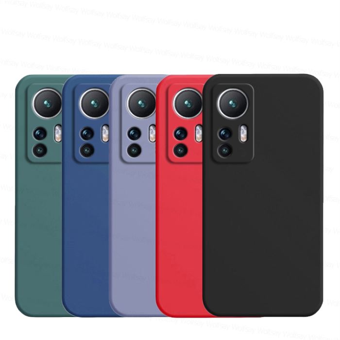 کاور مدل silicon مناسب برای گوشی موبایل شیائومی Mi 12 / 12S / 12X - 3