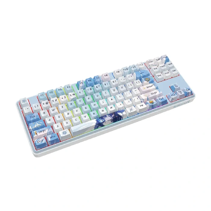 کیبورد بی سیم و باسیم مکانیکال گیمینگ ردراگون مدل K707 AK PRO - 2