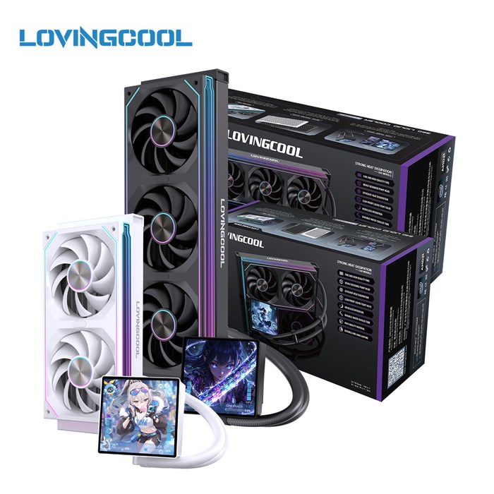 فن پردازنده مایع لاوینگ کول مدل SC60 360 - 6