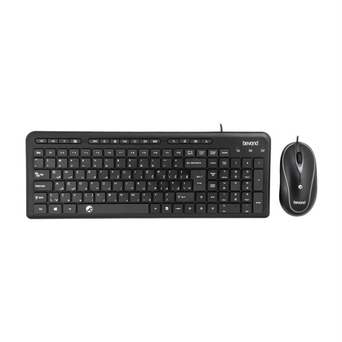 کیبورد و ماوس با سیم بیاند مدل BMK-3130 - 6