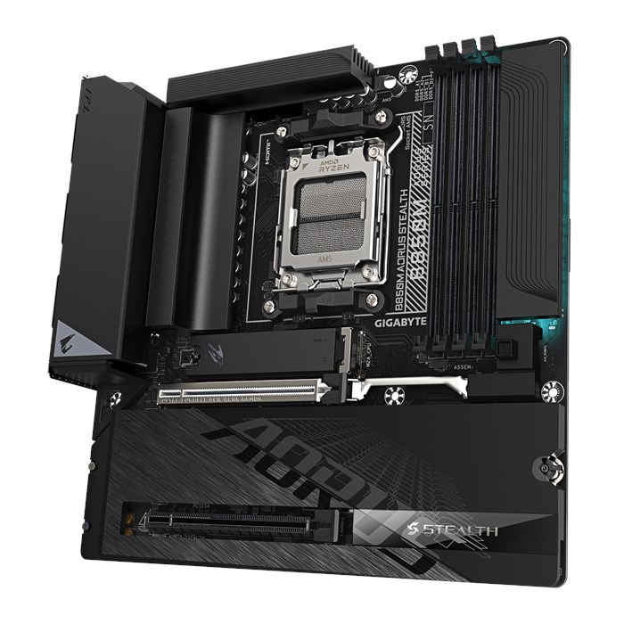 مادربرد گیگابایت مدل B850M AORUS STEALTH AM5 — 4