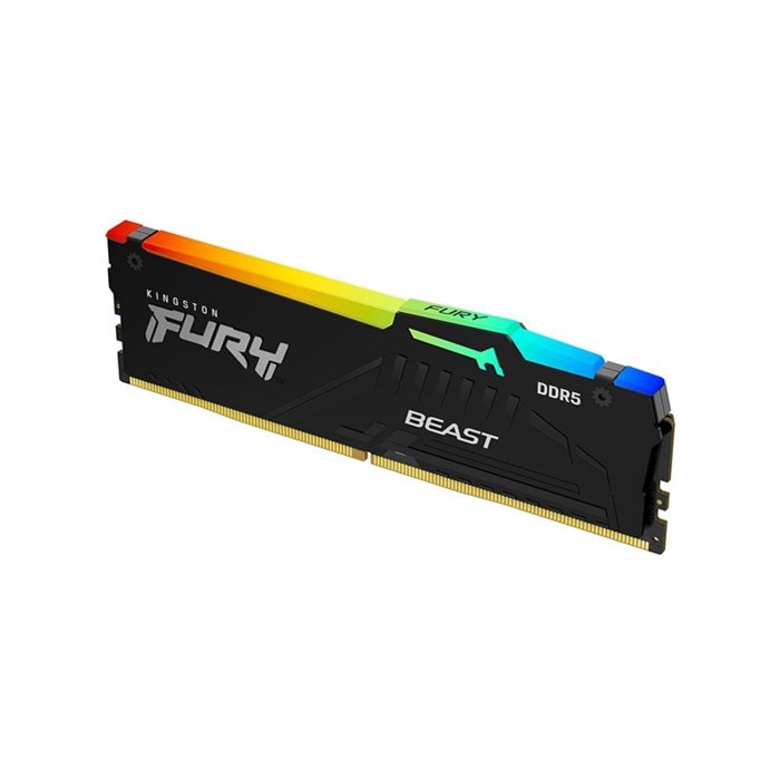 رم کینگستون آر جی بی مدل FURY Beast با ظرفیت 16گیگابایت فرکانس 5600 مگاهرتز تک کاناله - 2