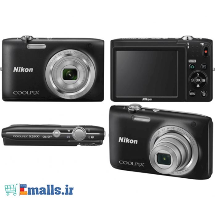 دوربین عکاسی دیجیتال نیکون COOLPIX S2800 - 2