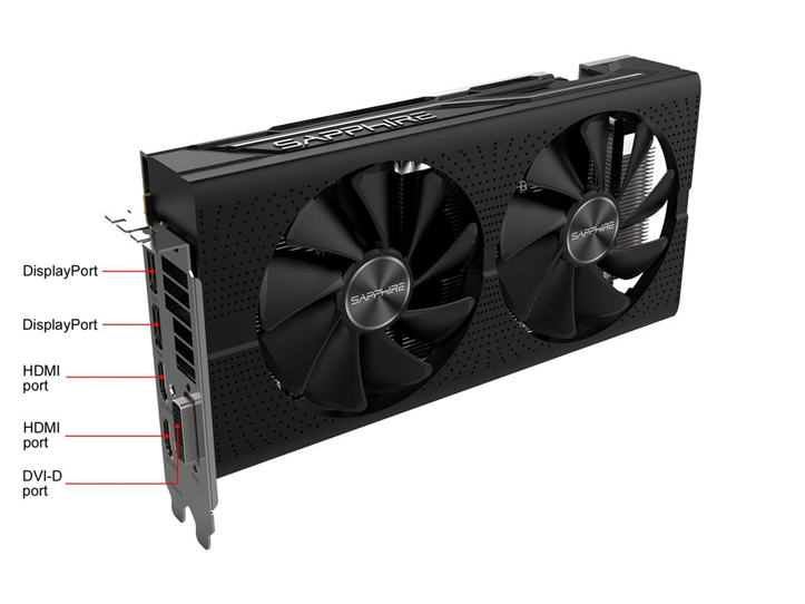 کارت‌گرافیک سافایر مدل Pulse RX 580 8GB DDR5 DUAL HDMI
