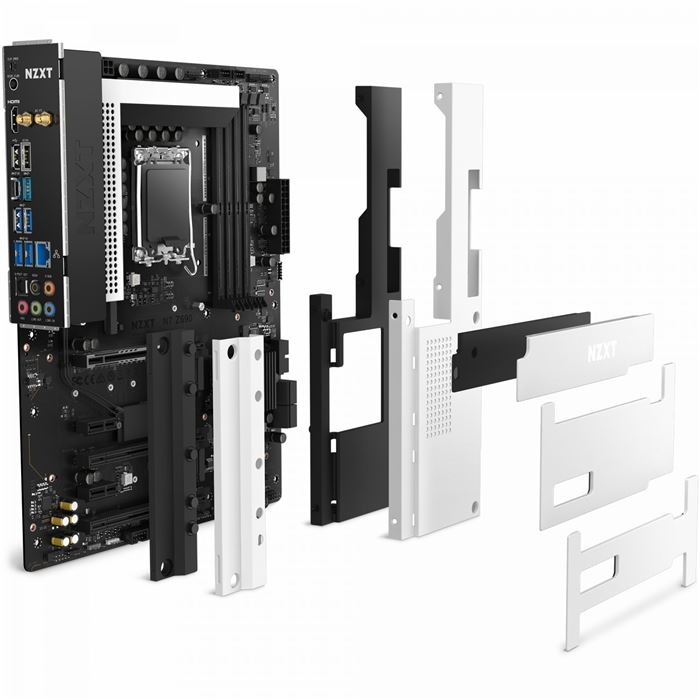 مادربرد ان زی ایکس تی NZXT N7 Z690 Matte White DDR4 - 3