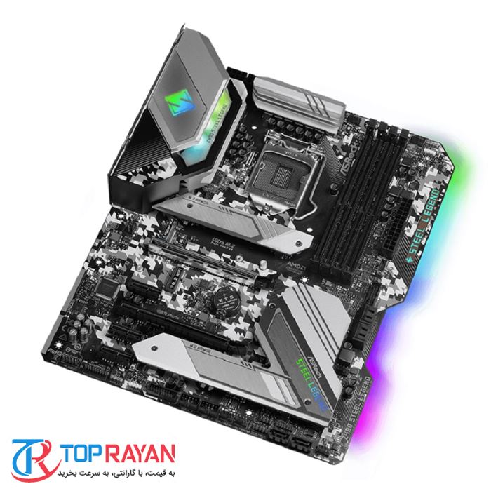 مادربرد ازراک مدل Z490 Steel Legend سوکت 1200 - 4
