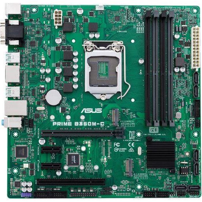 مادربرد ایسوس مدل PRIME B360M-C DDR4 سوکت 1151 - 7
