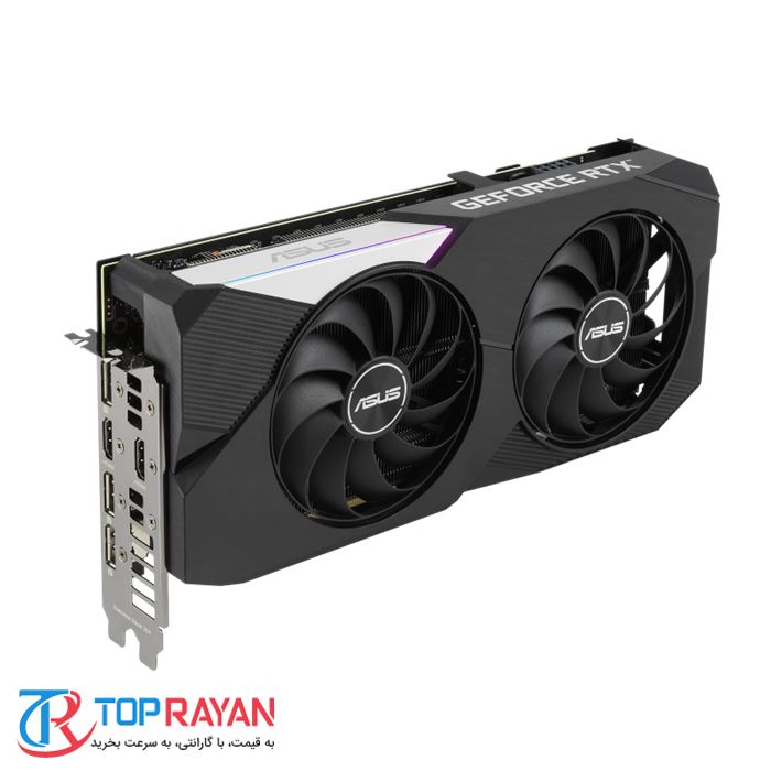کارت گرافیک ایسوس Dual GeForce RTX 3060 Ti V2 OC Edition 8G Gaming - 3