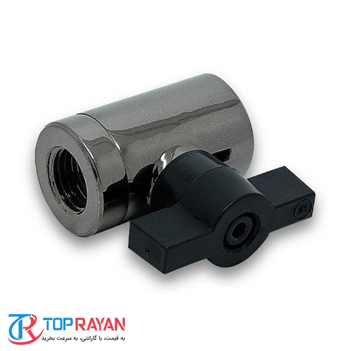شیر توپی ای کی دبلیو بی Ekwb EK-AF Ball Valve 10mm G1/4 Black Nickel - 2