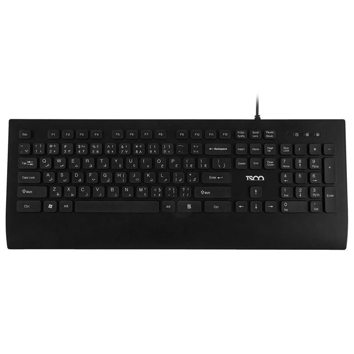 کیبورد تسکو مدل TK 8028 با حروف فارسی - 5