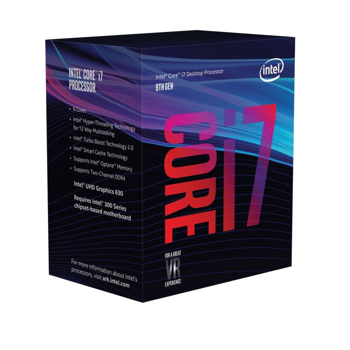 سی پی یو اینتل باکس Core i7-8700 CPU - 3