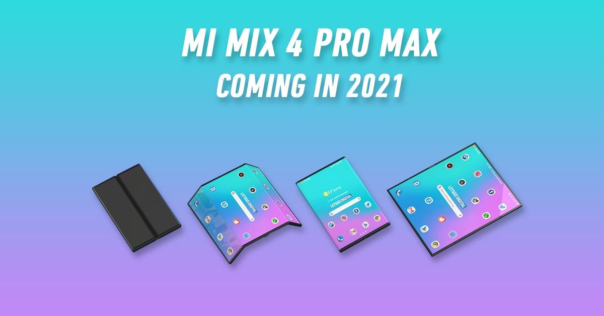 گوشی شیائومی Mi Mix 4 Pro Max به زودی عرضه می شود