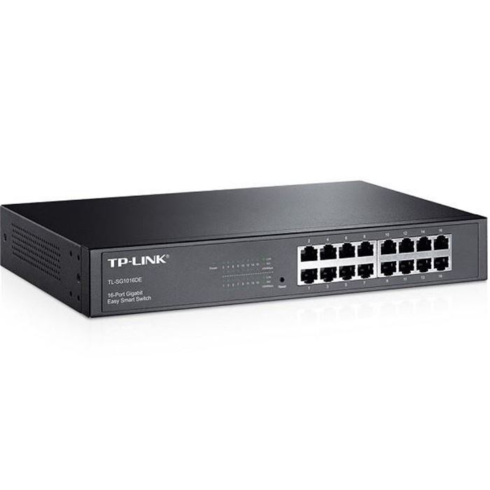 سوییچ 16 پورت گیگابیتی تی پی-لینک مدل TL-SG1016DE - 2