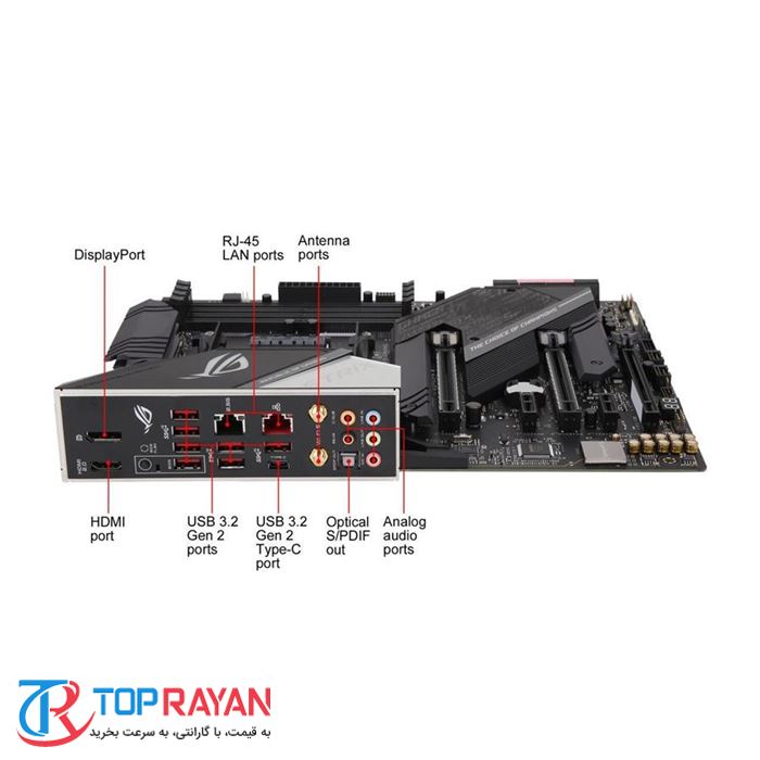 مادربرد ایسوس ROG Strix X570 E Gaming - 7