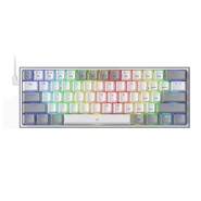 Redragon K617 FIZZ RGB White/Grey Mechanical Gaming Keyboard