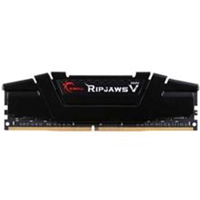 رم کامپیوتر DDR4 تک کاناله 3200 مگاهرتز CL16 جی اسکیل مدل Ripjaws V ظرفیت 16 گیگابایت