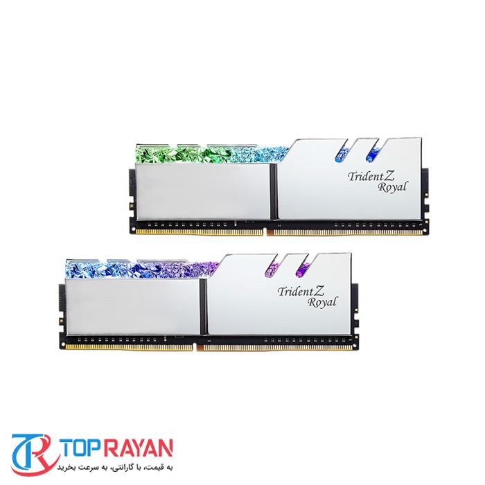 رم دسکتاپ دوکاناله جی اسکیل Trident Z Royal با فرکانس 3200 مگاهرتز و حافظه 16 گیگابایت - 5