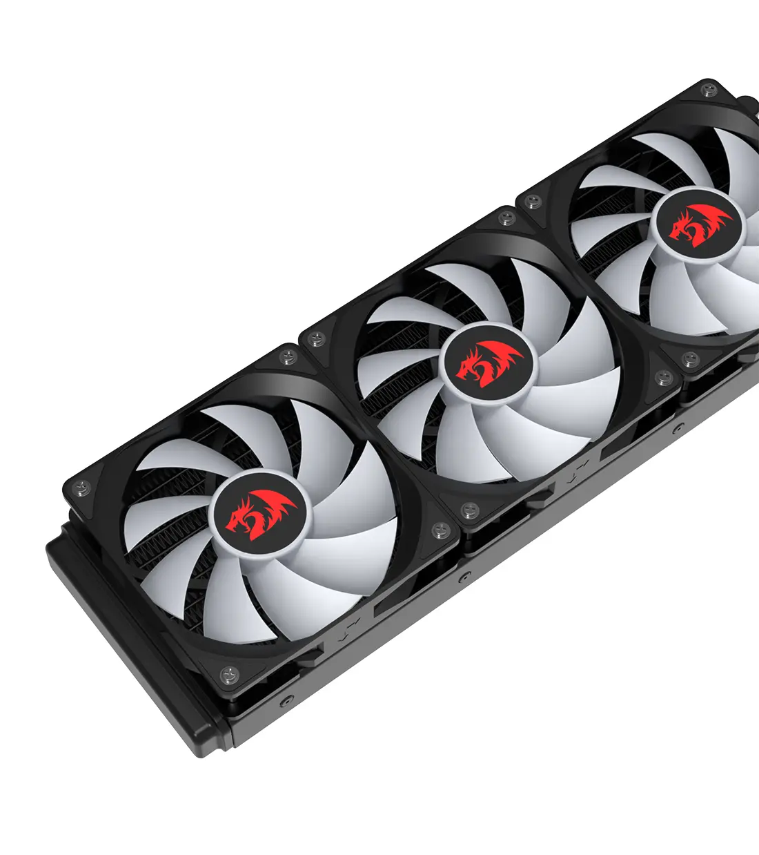 خنک کننده مایع پردازنده ردراگون مشکی مدل CCW-3013 360 RGB - 4