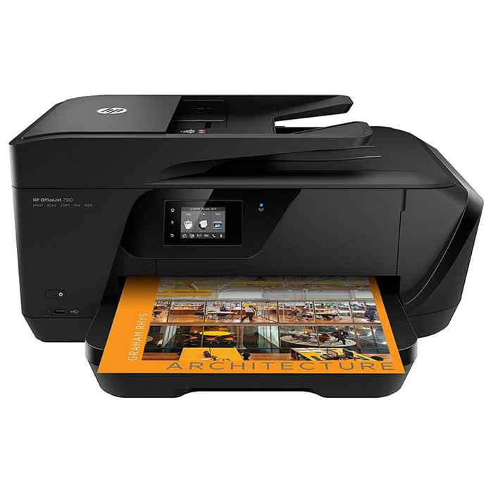 چهارکاره ( پرینتر، اسکنر، فکس، کپی ) جوهرافشان hp مشکی. مدل 7510 - 3
