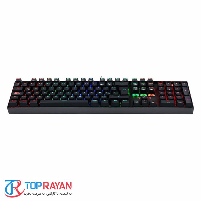 کیبورد مخصوص بازی ردراگون مدل K551 MITRA RGB - 5