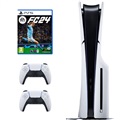 Sony PlayStation 5 Slim 825GB (With Dual Sense Controller + EA Sports FC 24 Game) Console