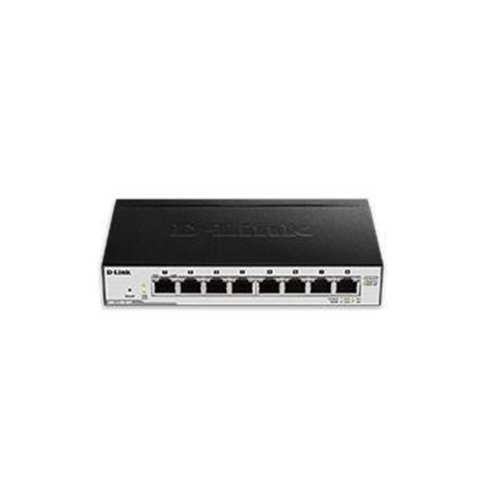 سوئیچ 8 پورت دی لینک مدل دی جی اس 1100 با یک پورت PD - 8