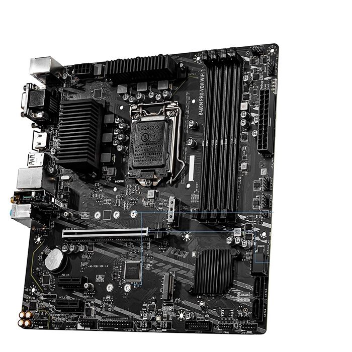 مادربرد ام اس آی مدل B460M PRO-VDH WIFI سوکت 1200 - 3