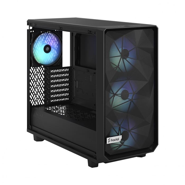 کیس Fractal Design Meshify 2 Lite RGB - Black TG Light Tint - 4