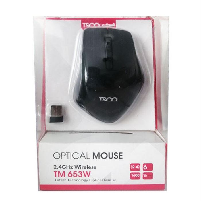 ماوس بی سیم تسکو مدل TM653W - 3