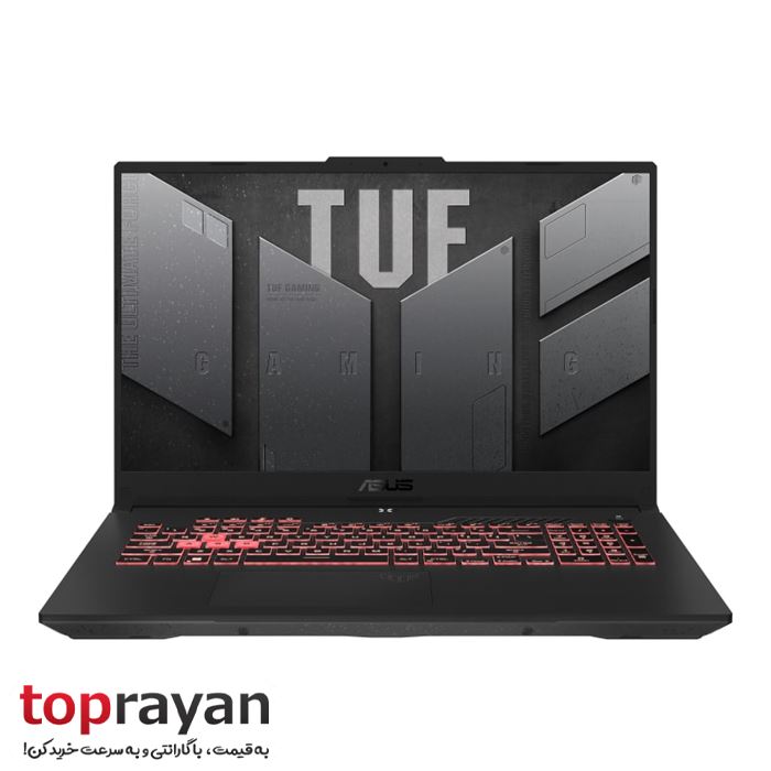 لپ تاپ ایسوس 17 اینچی مدل TUF Gaming FA707RR پردازنده Ryzen 7 6800H رم 16GB حافظه 512GB  SSD گرافیک 8GB RTX 3070 - 6