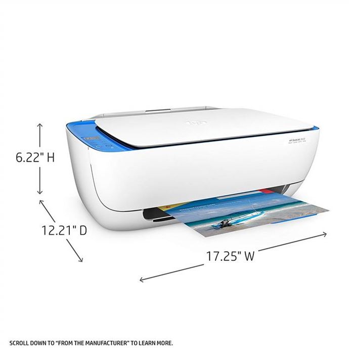 پرینتر چندکاره جوهرافشان اچ پی مدل DeskJet 3632 - 3