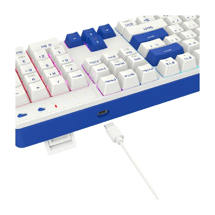 کیبورد بی سیم و باسیم مکانیکال گیمینگ ردراگون مدل FAYE K685 PRO RGB - 4