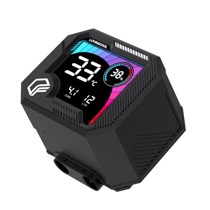 فن پردازنده مایع لاوینگ کول مدل YK02 360 DIGITAL - 4