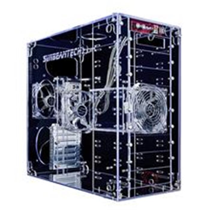 کیس کامپیوتر گرین مدل اکرلیک - 4
