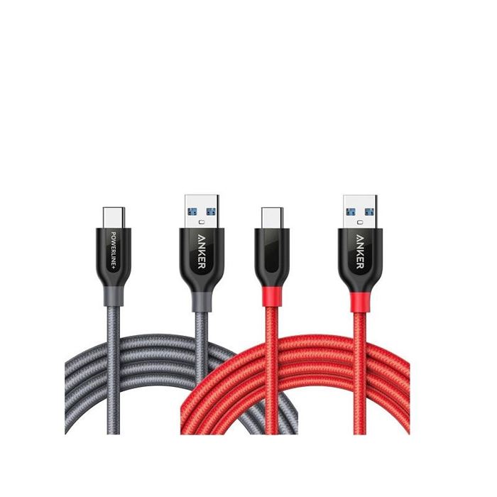 کابل تبدیل USB C به USB انکر مدل A۸۱۶۹ PowerLine Plus با طول ۰.۹ متر - 5