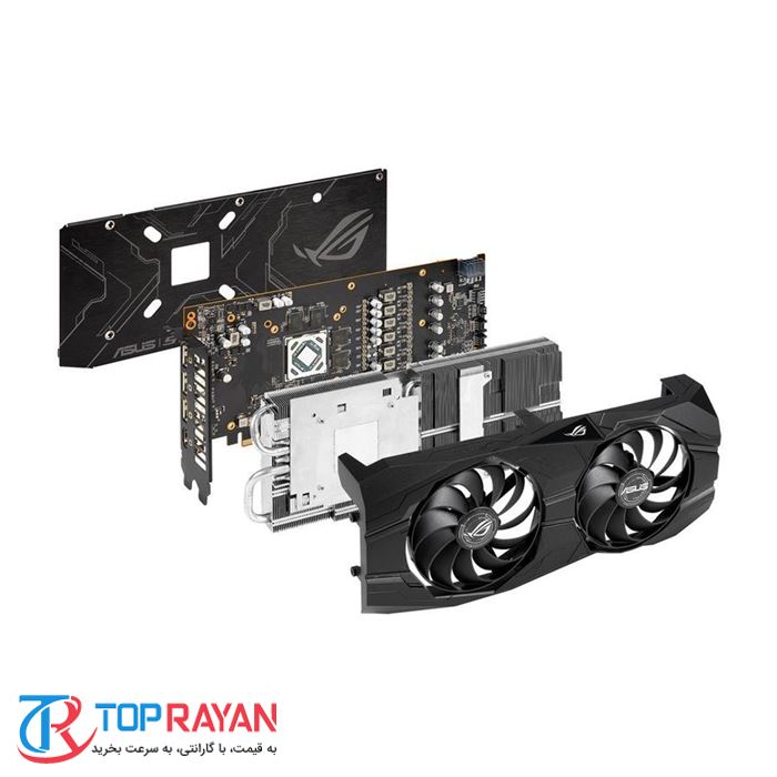 کارت گرافیک ایسوس مدل ROG-STRIX-RX5500XT-O۸G-GAMING با حافظه 8 گیگابایت - 3