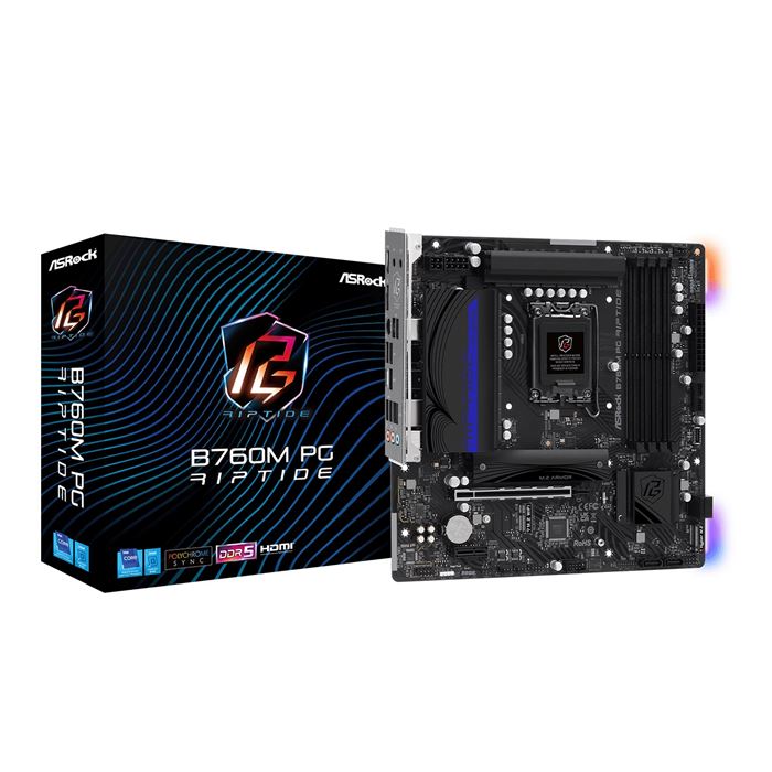 مادربرد ازراک مدل B760M PG RIPTIDE DDR5  - 2