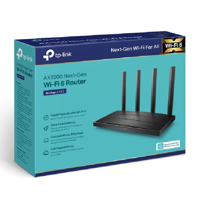 مودم روتر تی پی لینک مدل Archer AX12 AX1500 - 4