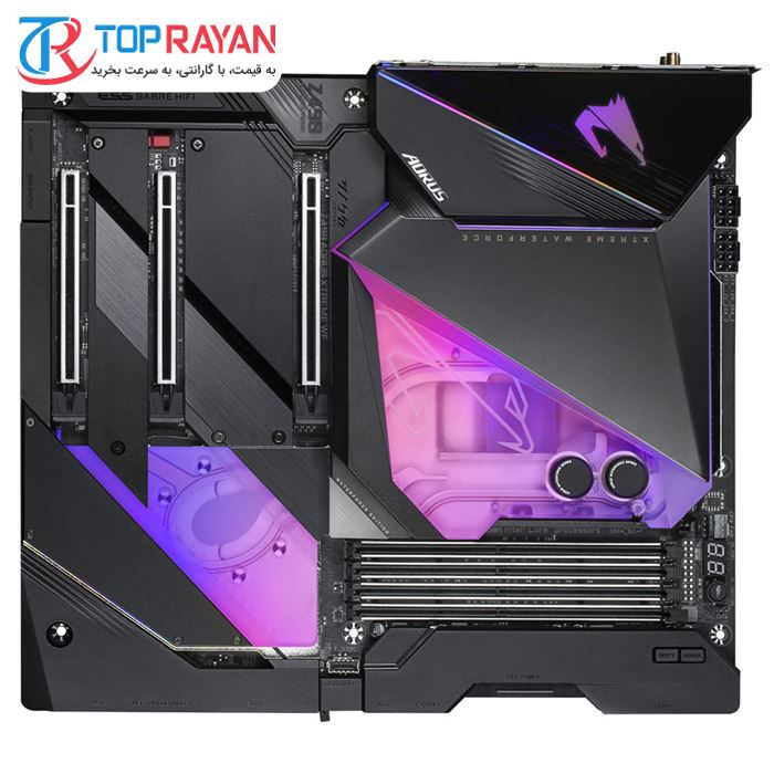 مادربورد گیگابایت مدل Z490 AORUS XTREME WATERFORCE سوکت 1200 - 3