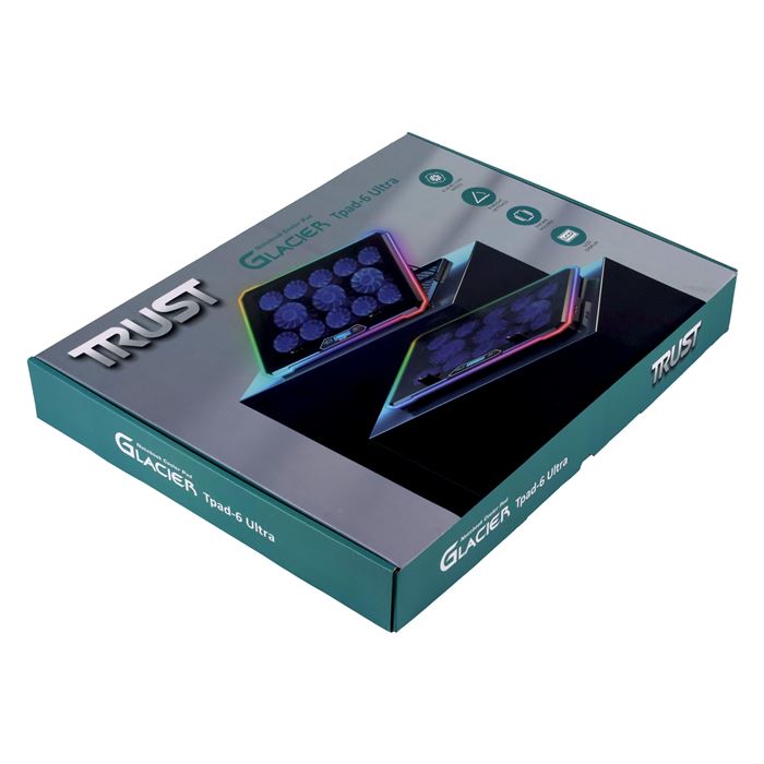 پایه خنک کننده لپ تاپ تراست مدل TPad 6 Ultra - 8