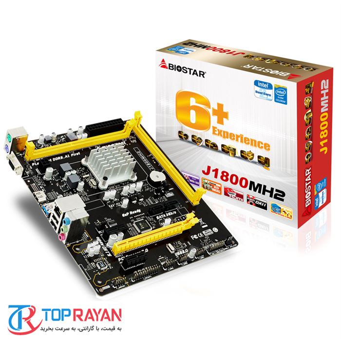 مادربرد بایوستار مدل J1800MH2 Ver. 6.x - 4