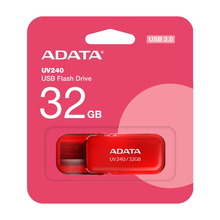 فلش مموری ای دیتا UV240 ظرفیت 32 گیگابایت - 6