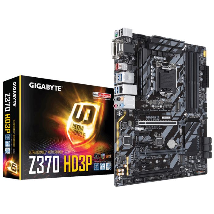 مادربرد گیگابایت مدل Z370 HD3 سوکت 1151 - 2