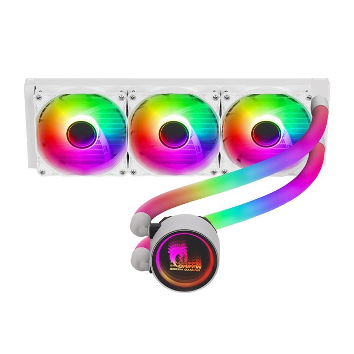 سیستم خنک کننده آبی گرین مدل GLACIER 360 STREAM-ARGB - 3