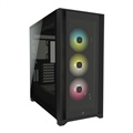 Corsair iCUE 5000X RGB Black Tempered Glass Mid Tower Case