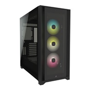 Corsair iCUE 5000X RGB Black Tempered Glass Mid Tower Case