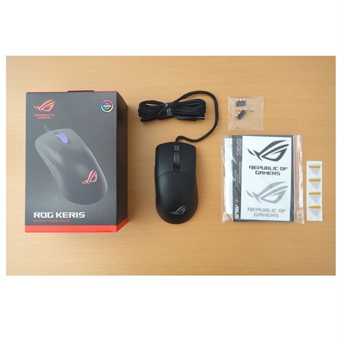 ماوس ایسوس مدل ROG KERIS RGB WIRED - 6