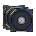 Lian-Li Uni Fan TL 120 RGB 3 PCS Pack Black Case Fan